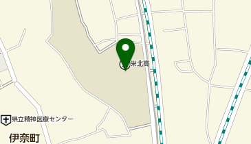 私立栄北高等学校の地図画像