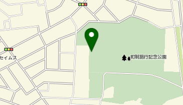 町制施行記念公園の地図画像