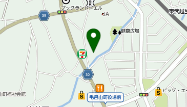 岩井グラウンドの地図画像