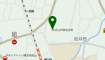 毛呂山町福祉会館の地図画像