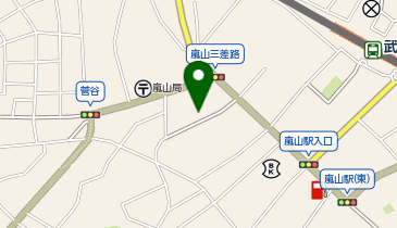 嵐山町ふれあい交流センターの地図画像