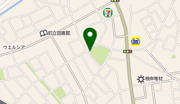 新田沼公園の地図画像
