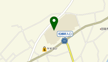 大河小学校体育館の地図画像