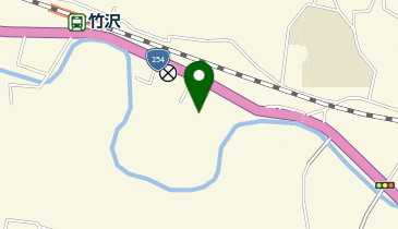 竹沢公民館の地図画像