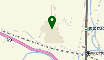 竹沢小学校体育館の地図画像
