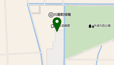 川島町民体育館の地図画像