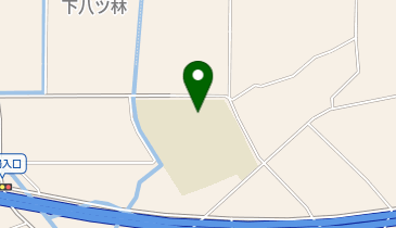 川島中学校グラウンドの地図画像