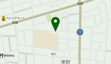 吉見町立東第一小学校の地図画像