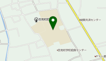 吉見町立吉見中学校の地図画像
