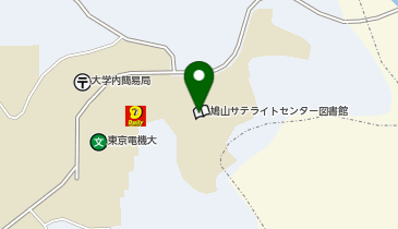 東京電機大学埼玉鳩山キャンパスの地図画像