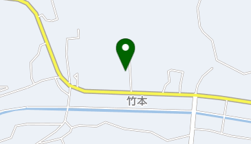 竹本地区集落センターの地図画像