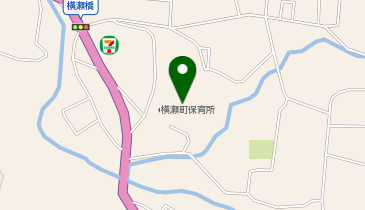 横瀬町総合福祉センターの地図画像