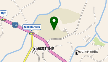 横瀬町立横瀬小学校の地図画像