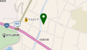 さやかワークセンターの地図画像