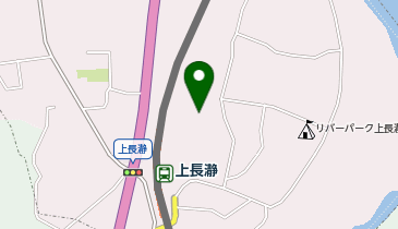 上長瀞区コミュニティ集会所の地図画像