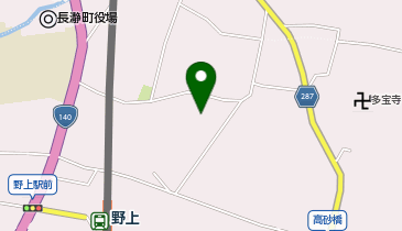 野上コミュニティ集会所の地図画像