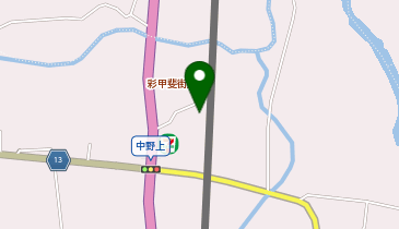 竹之内地区コミュニティ集会所の地図画像
