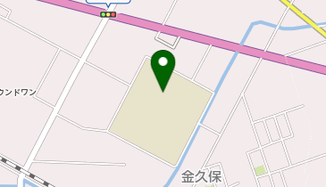 上里北中学校の地図画像