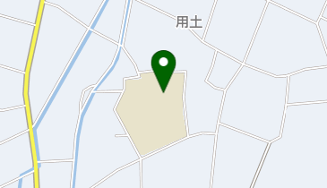 用土小学校体育館の地図画像
