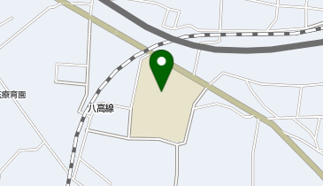 寄居小学校校庭の地図画像