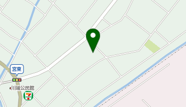 宮東グラウンドの地図画像