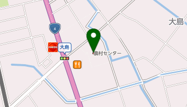 高野農村センターの地図画像