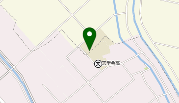 志学会高等学校の地図画像