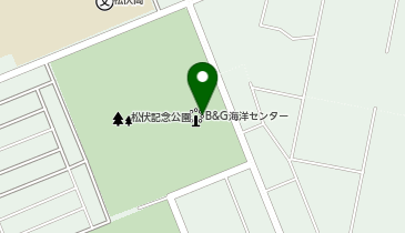 B&G海洋センターの地図画像