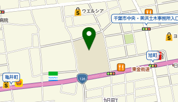 鶴沢小学校の地図画像