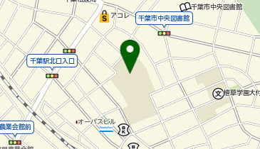 弁天小学校の地図画像