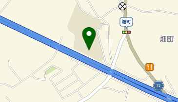 畑小学校の地図画像