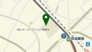 幕張小学校の地図画像