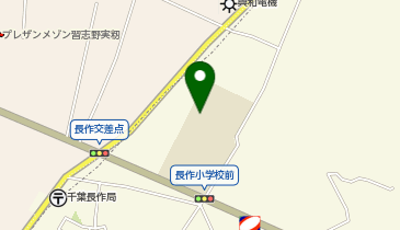 長作小学校の地図画像