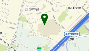 西小中台小学校の地図画像