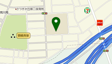 さつきが丘東小学校の地図画像