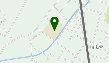 稲毛小学校の地図画像