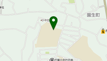 園生小学校の地図画像