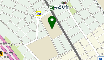 緑町小学校の地図画像