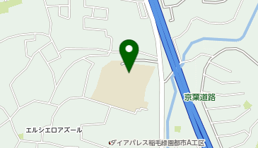 柏台小学校の地図画像
