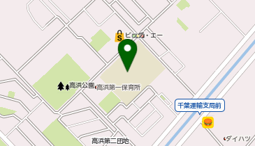 高浜第一小学校の地図画像