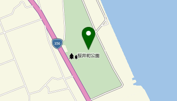 桜井町公園の地図画像