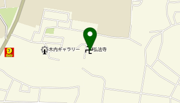 真間山弘法寺の地図画像