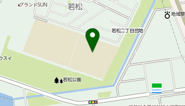 若松小学校の地図画像