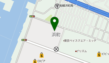浜町公民館の地図画像