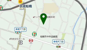 勤労市民センターの地図画像