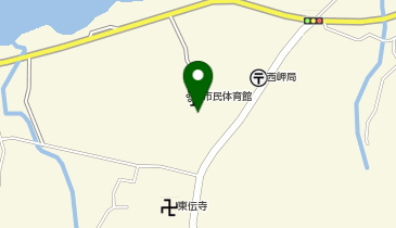 西岬地区公民館の地図画像