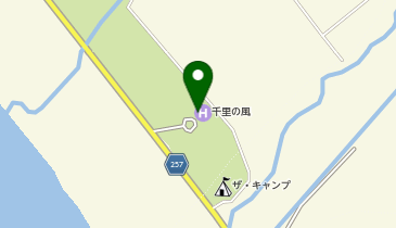 たてやま温泉 千里の風の地図画像