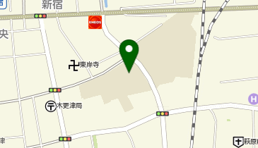 木更津第一小学校の地図画像