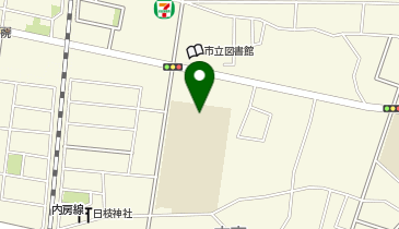 木更津第二小学校の地図画像
