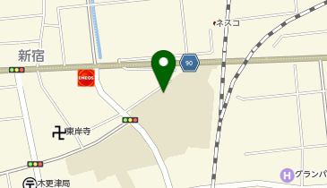 木更津第一中学校の地図画像